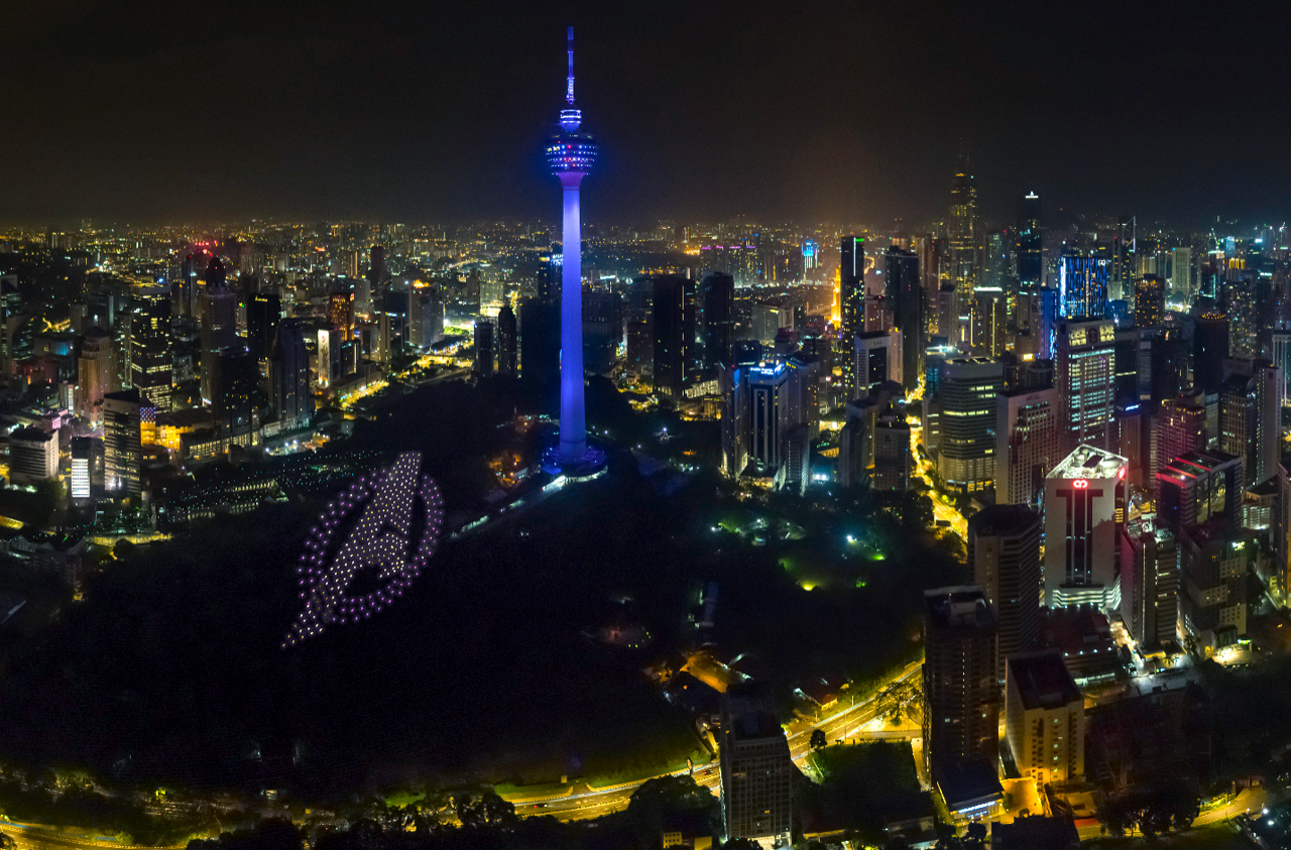 Dentsu X helps Marvel Studios’ Avengers: Endgame drone show light up the Kuala Lumpur city skyline
