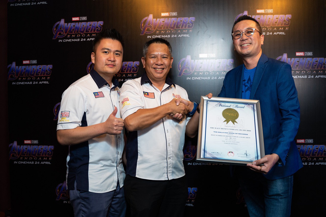 Dentsu X helps Marvel Studios’ Avengers: Endgame drone show light up the Kuala Lumpur city skyline