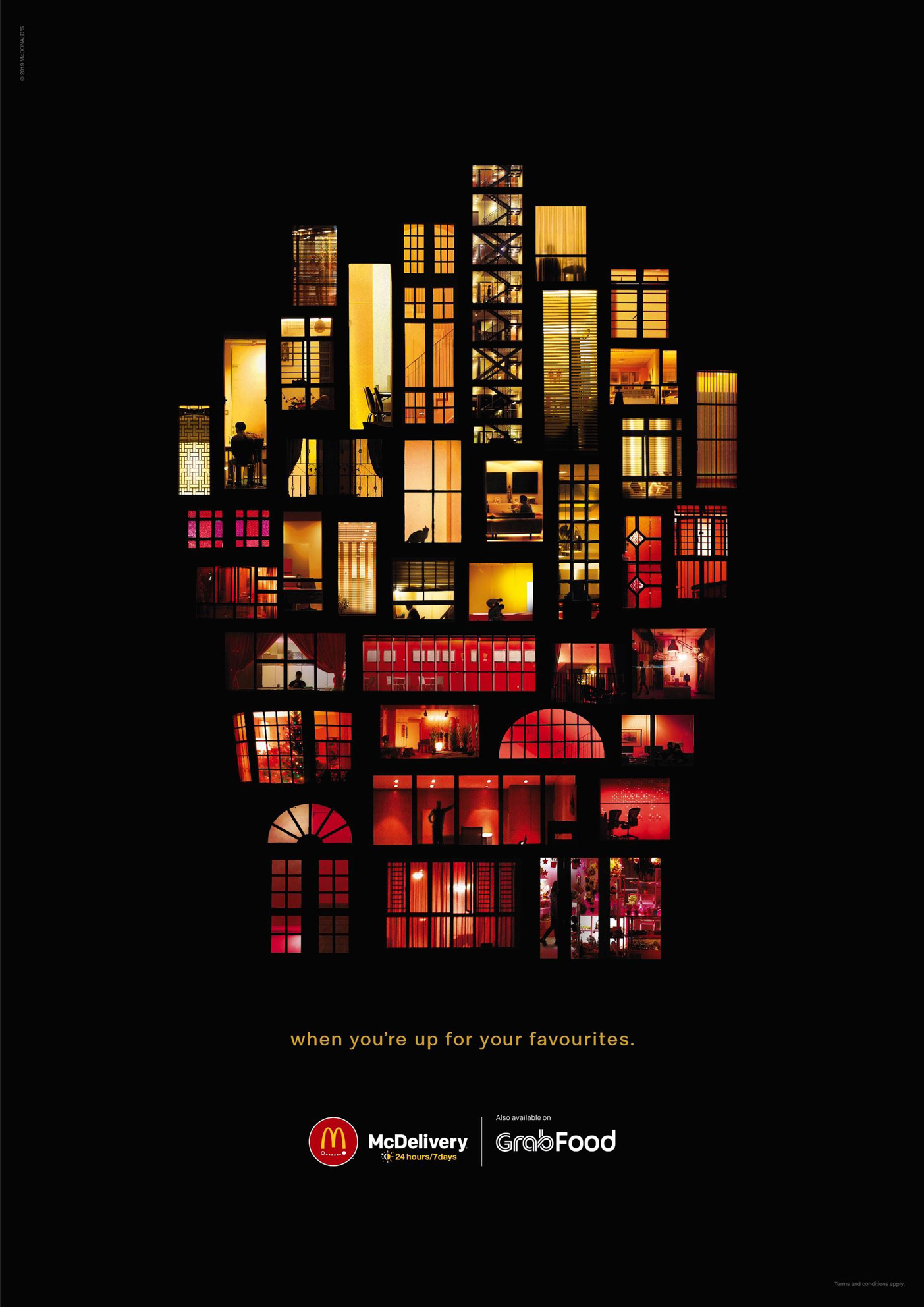Seen+Noted: DDB Singapore releases new McDelivery work to highlight late night deliveries