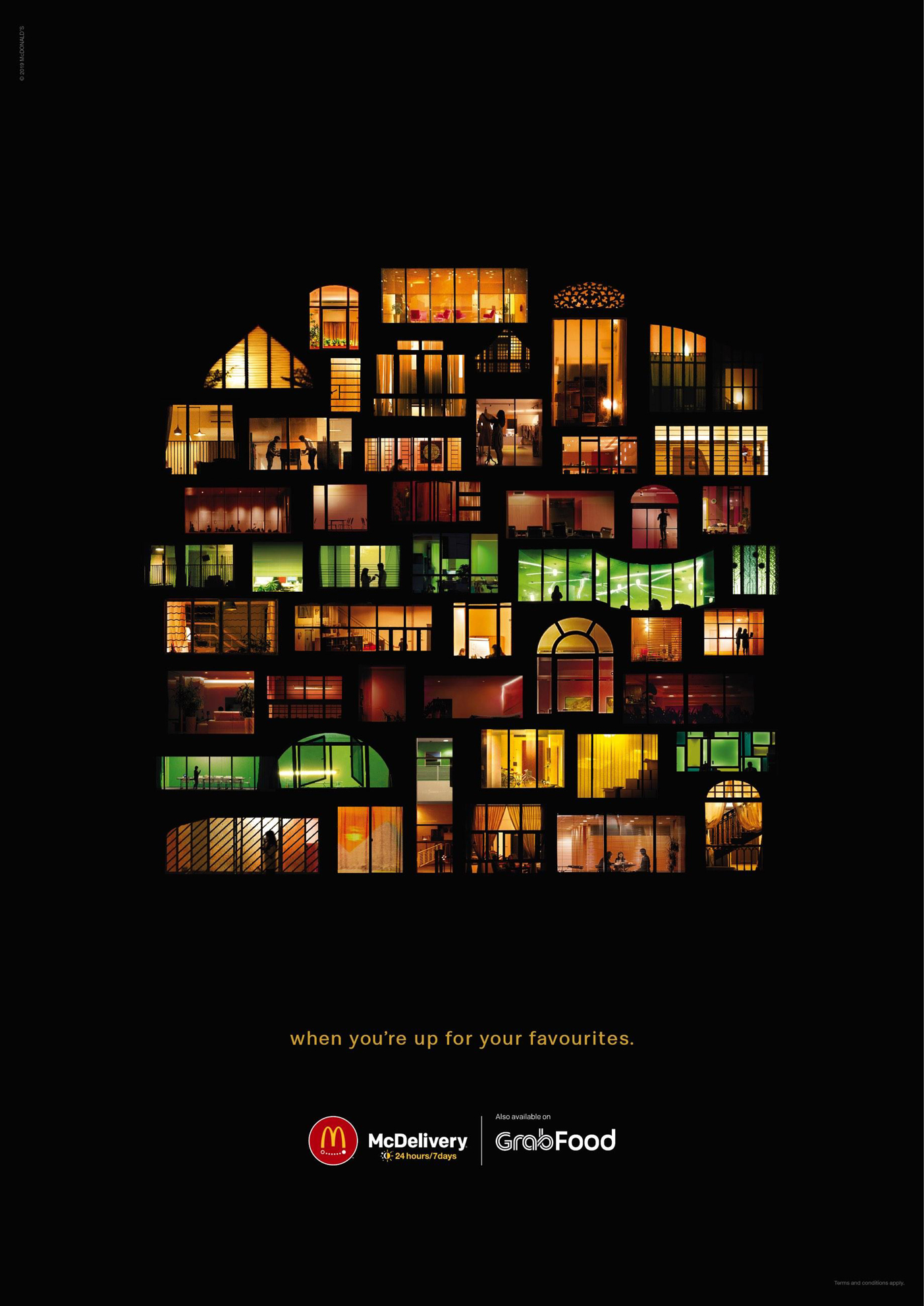 Seen+Noted: DDB Singapore releases new McDelivery work to highlight late night deliveries