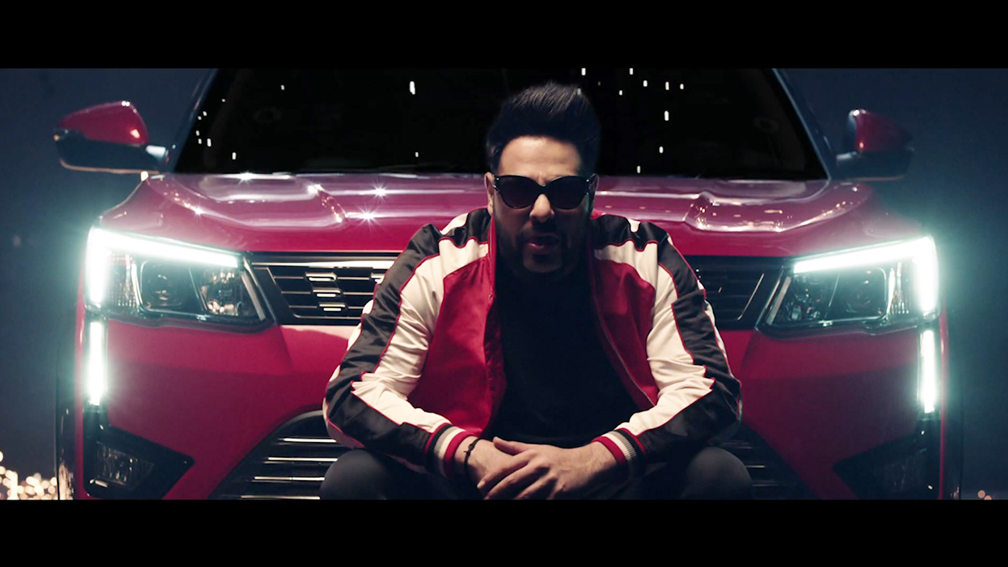 Flying Cursor Mumbai and The Mahindra XUV300 Set The Roads on Fire in a music video with Badshah