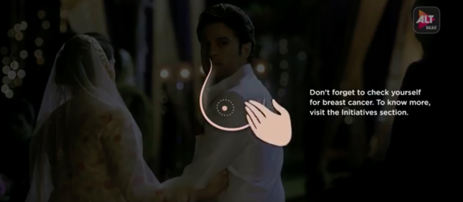ALTBalaji and Grey India redesign its buffering symbol to fight against breast cancer by urging women to perform a simple breast self-examination
