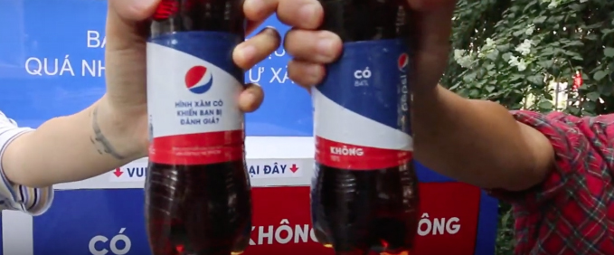 Pepsi and Happiness Saigon turn trash into an opinion and generate 2,500kg of trash in Vietnam so far