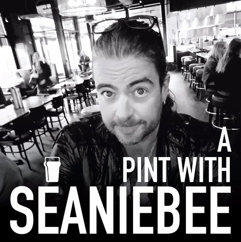 Laura Jordan Bambach has a pint with Seaniebee