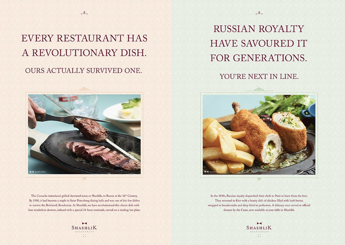 Blak Labs Singapore and Shashlik Restaurant draw inspiration from history books not cook books