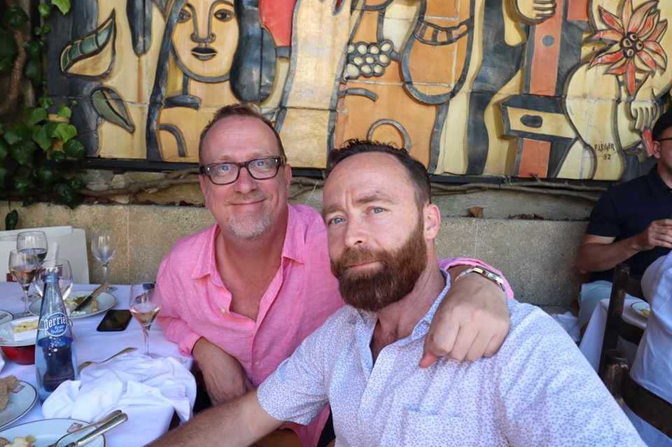 The Legendary Colombe d’Or Lunch – the heavy advertising hitters hit the rosé in St Paul de Vence
