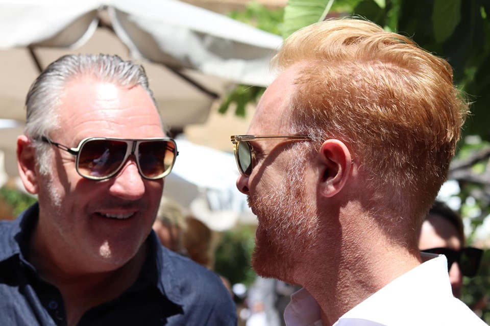The Legendary Colombe d’Or Lunch – the heavy advertising hitters hit the rosé in St Paul de Vence