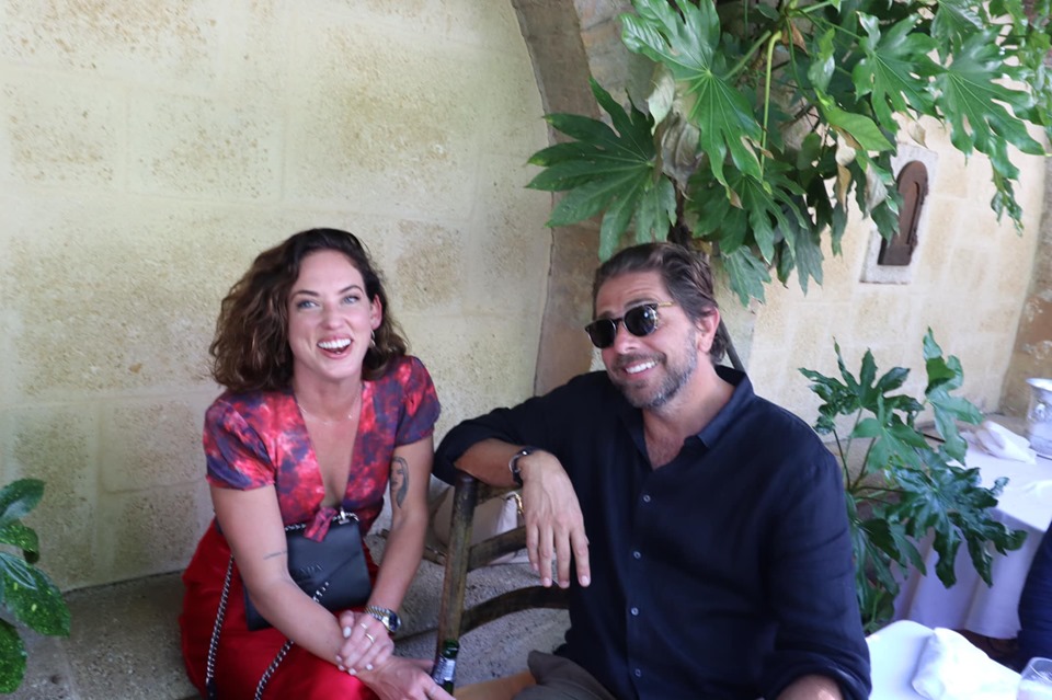 The Legendary Colombe d’Or Lunch – the heavy advertising hitters hit the rosé in St Paul de Vence