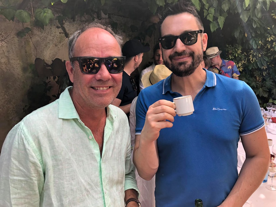 The Legendary Colombe d’Or Lunch – the heavy advertising hitters hit the rosé in St Paul de Vence