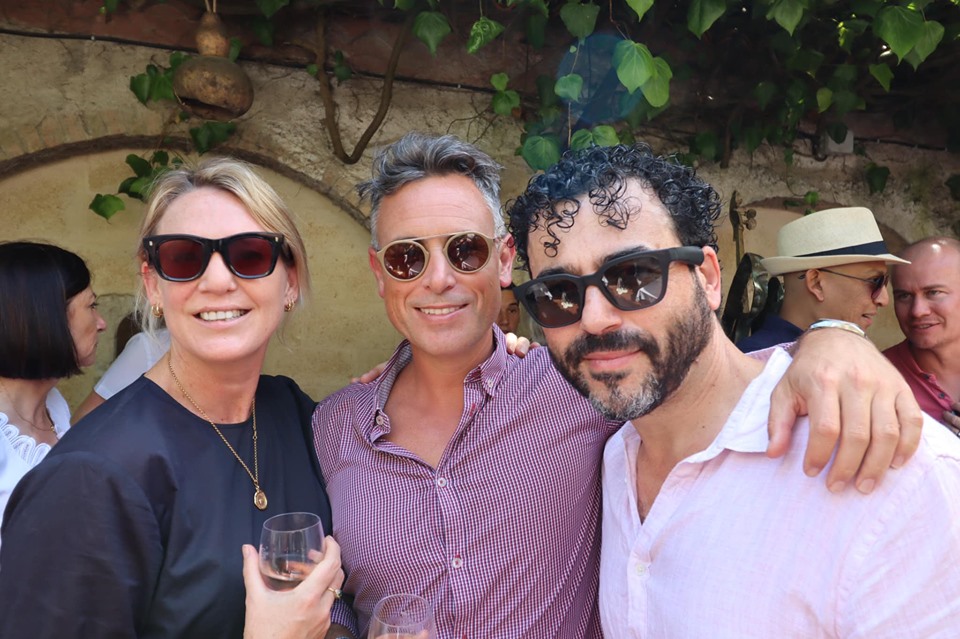 The Legendary Colombe d’Or Lunch – the heavy advertising hitters hit the rosé in St Paul de Vence