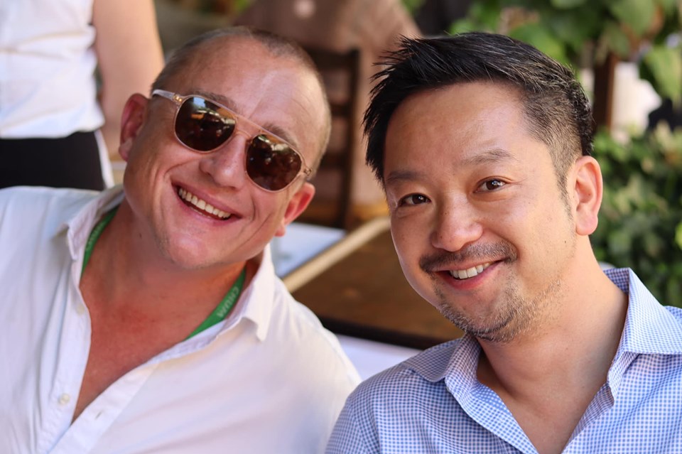 The Legendary Colombe d’Or Lunch – the heavy advertising hitters hit the rosé in St Paul de Vence