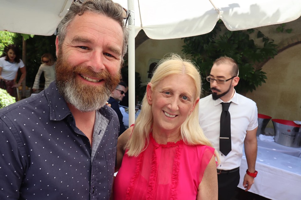 The Legendary Colombe d’Or Lunch – the heavy advertising hitters hit the rosé in St Paul de Vence