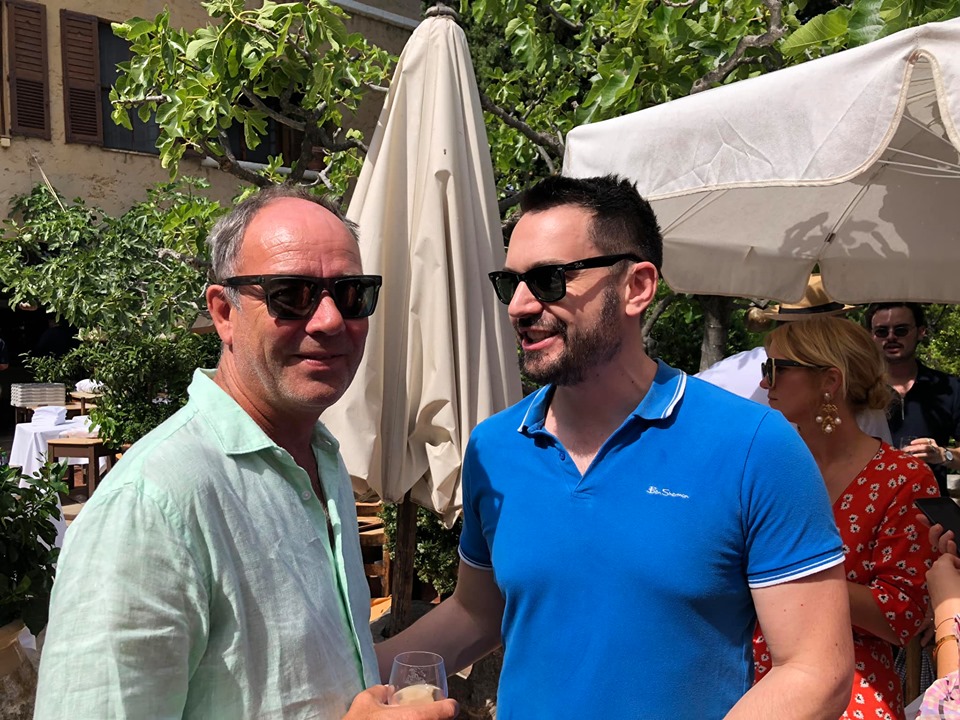 The Legendary Colombe d’Or Lunch – the heavy advertising hitters hit the rosé in St Paul de Vence
