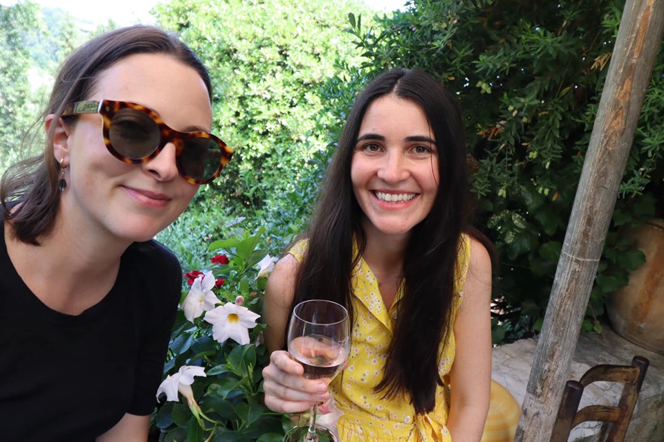 The Legendary Colombe d’Or Lunch – the heavy advertising hitters hit the rosé in St Paul de Vence
