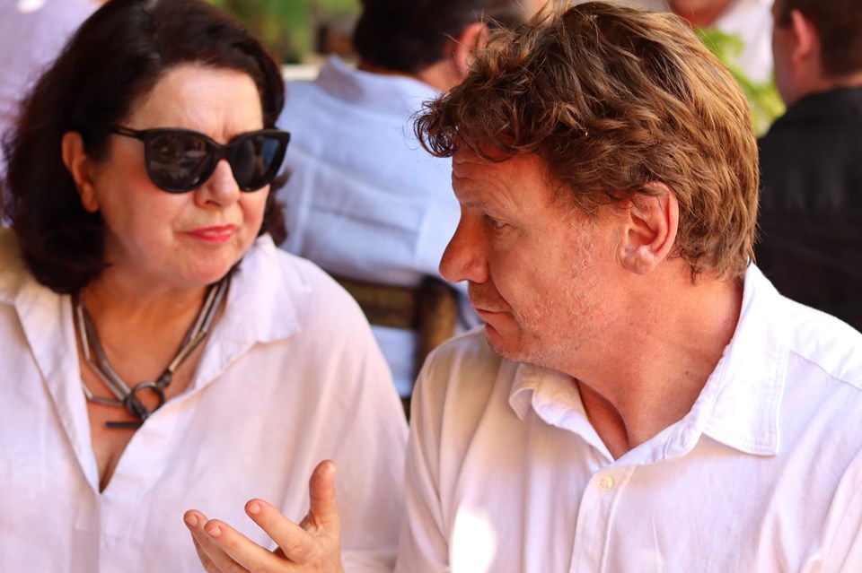 The Legendary Colombe d’Or Lunch – the heavy advertising hitters hit the rosé in St Paul de Vence