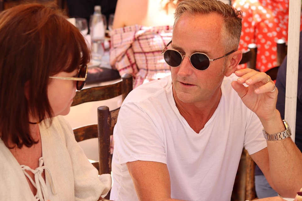 The Legendary Colombe d’Or Lunch – the heavy advertising hitters hit the rosé in St Paul de Vence