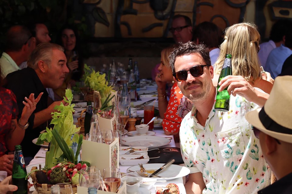 The Legendary Colombe d’Or Lunch – the heavy advertising hitters hit the rosé in St Paul de Vence