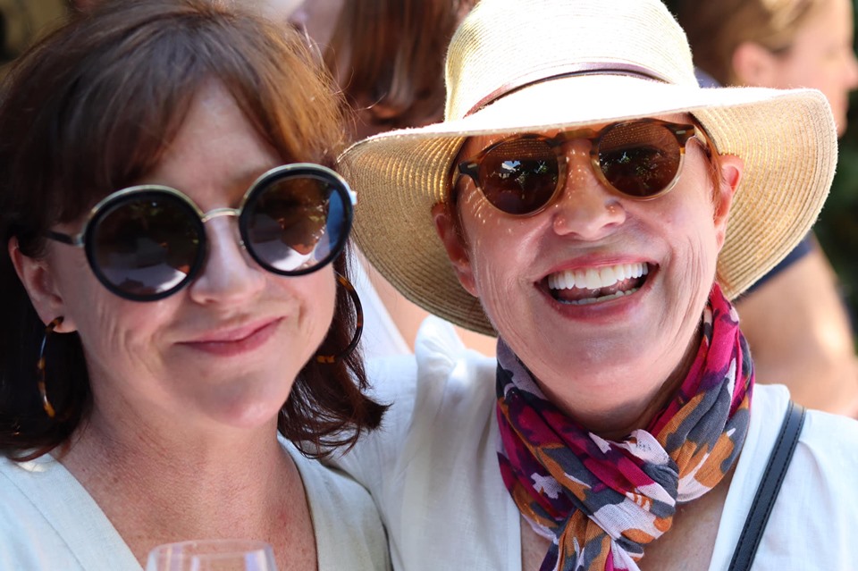 The Legendary Colombe d’Or Lunch – the heavy advertising hitters hit the rosé in St Paul de Vence