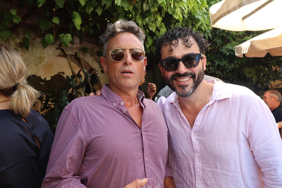 The Legendary Colombe d’Or Lunch – the heavy advertising hitters hit the rosé in St Paul de Vence