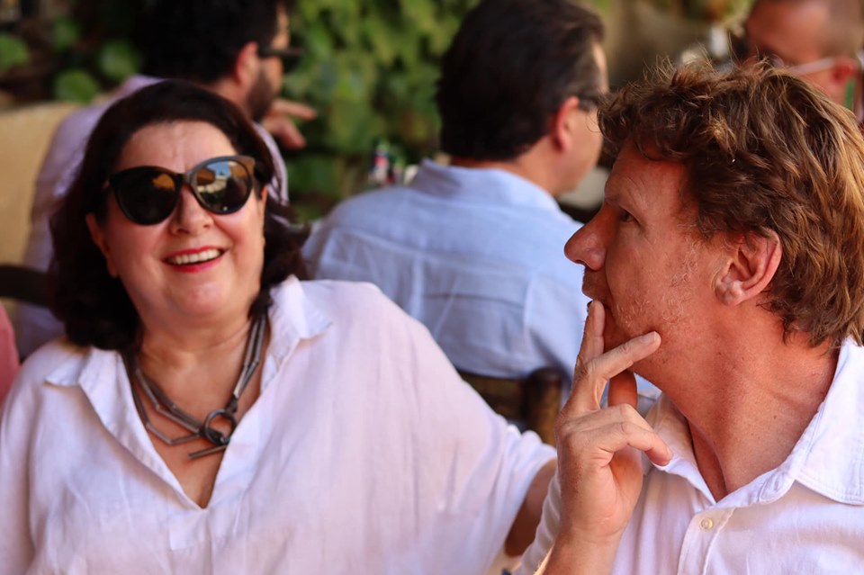 The Legendary Colombe d’Or Lunch – the heavy advertising hitters hit the rosé in St Paul de Vence