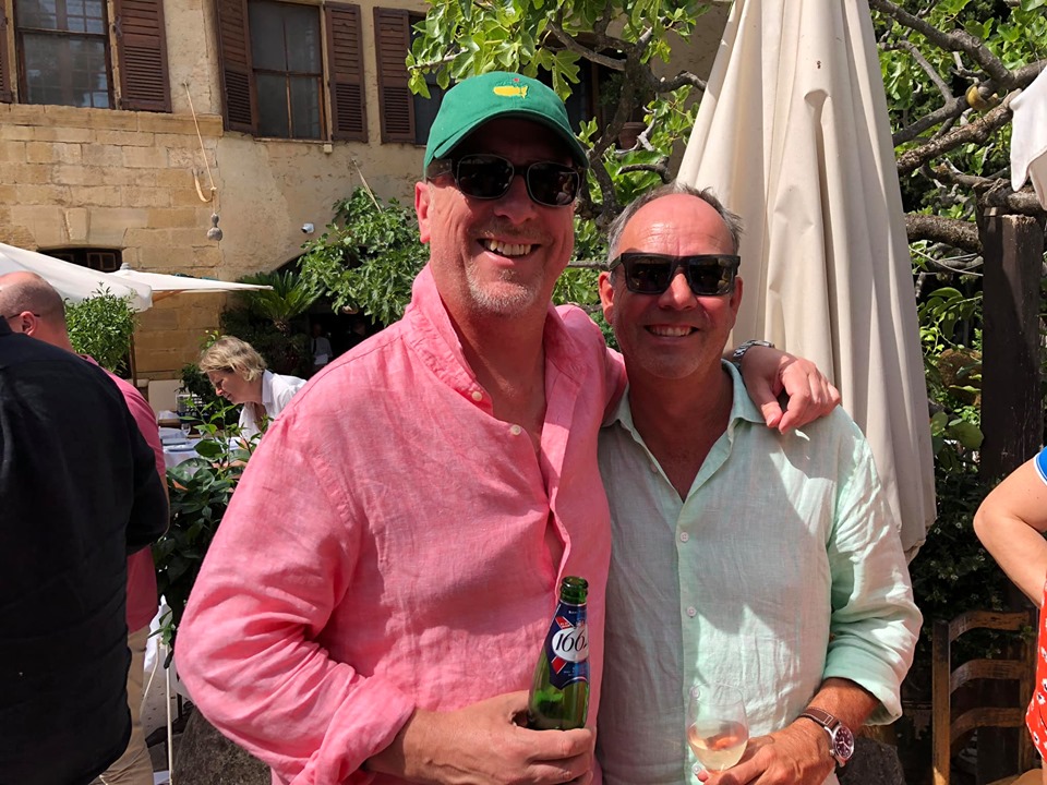 The Legendary Colombe d’Or Lunch – the heavy advertising hitters hit the rosé in St Paul de Vence