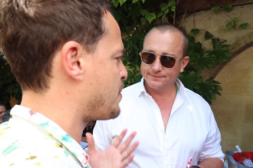 The Legendary Colombe d’Or Lunch – the heavy advertising hitters hit the rosé in St Paul de Vence