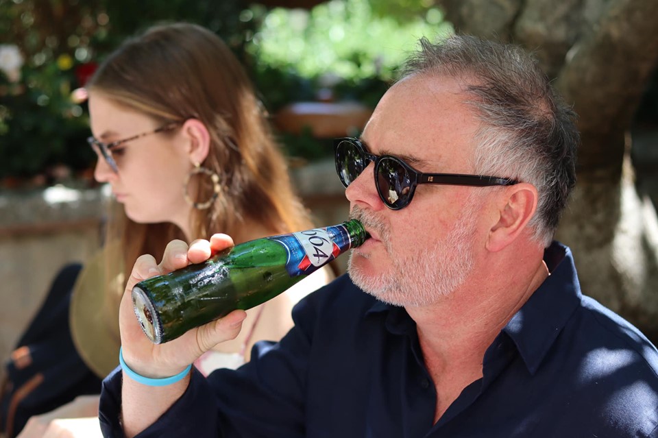 The Legendary Colombe d’Or Lunch – the heavy advertising hitters hit the rosé in St Paul de Vence