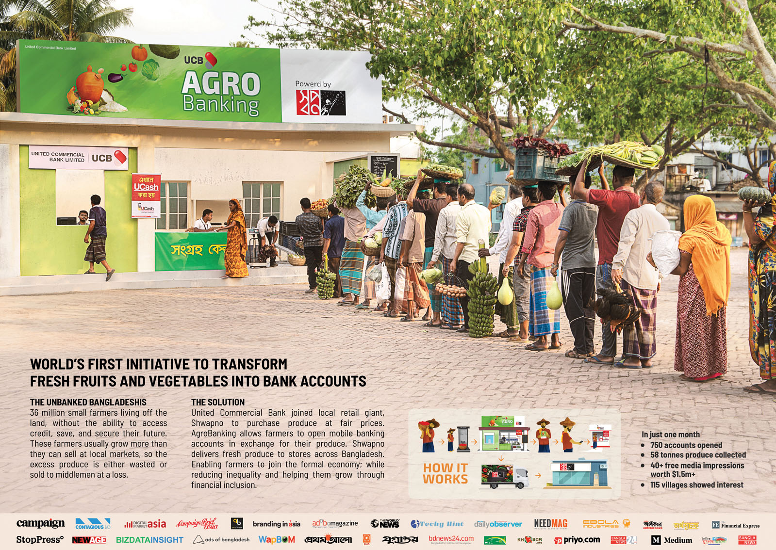 Grey Bangladesh’s Project AgroBanking campaign wins Grand Effie + two golds at APAC Effie Awards