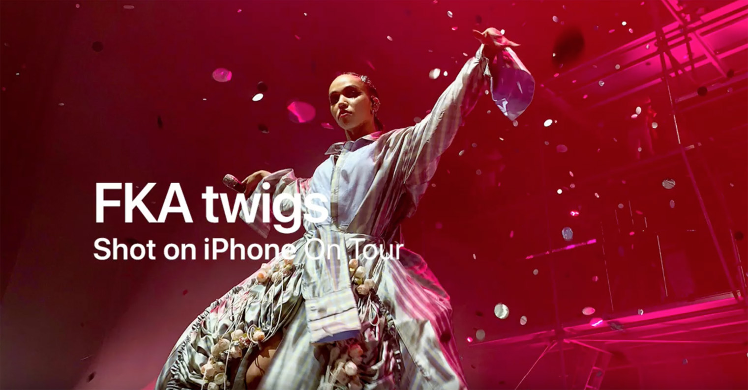 Apple’s new Shot on iPhone campaign features a behind the scenes look at 16 artists on tour