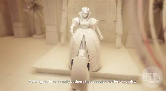 Superunion Singapore creates a 200-year anniversary campaign for Collins Stationery telling the story of the heritage brand entirely through paper