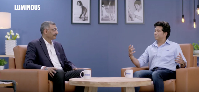 VMLY&R India celebrates Legend Sachin Tendulkar’s long association with Luminous Power Technologies