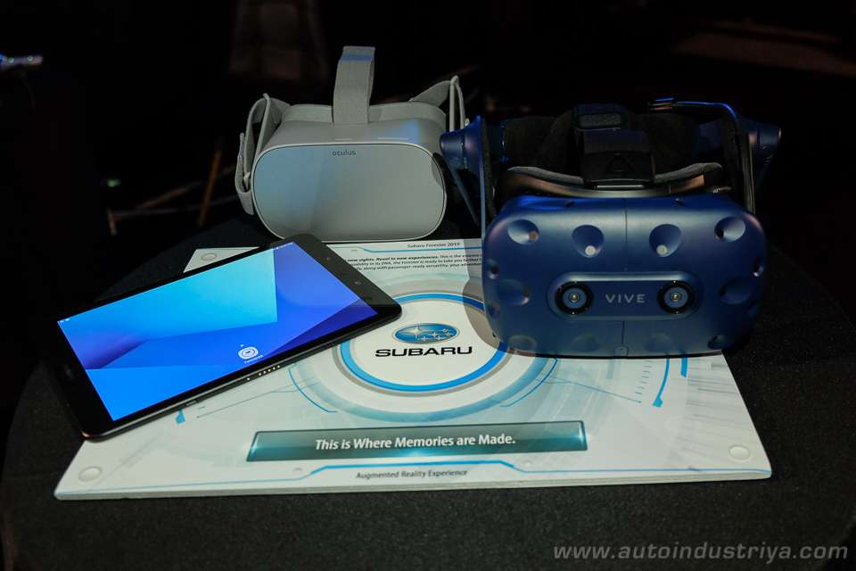 VHQ provides virtual reality and augmented reality experiences in Subaru showrooms