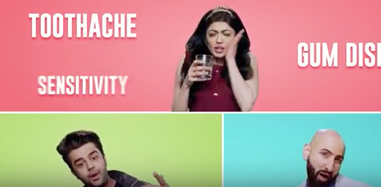 Brush Them Well says the singing dentist in a campaign from FoxyMoron for New Colgate Total in India