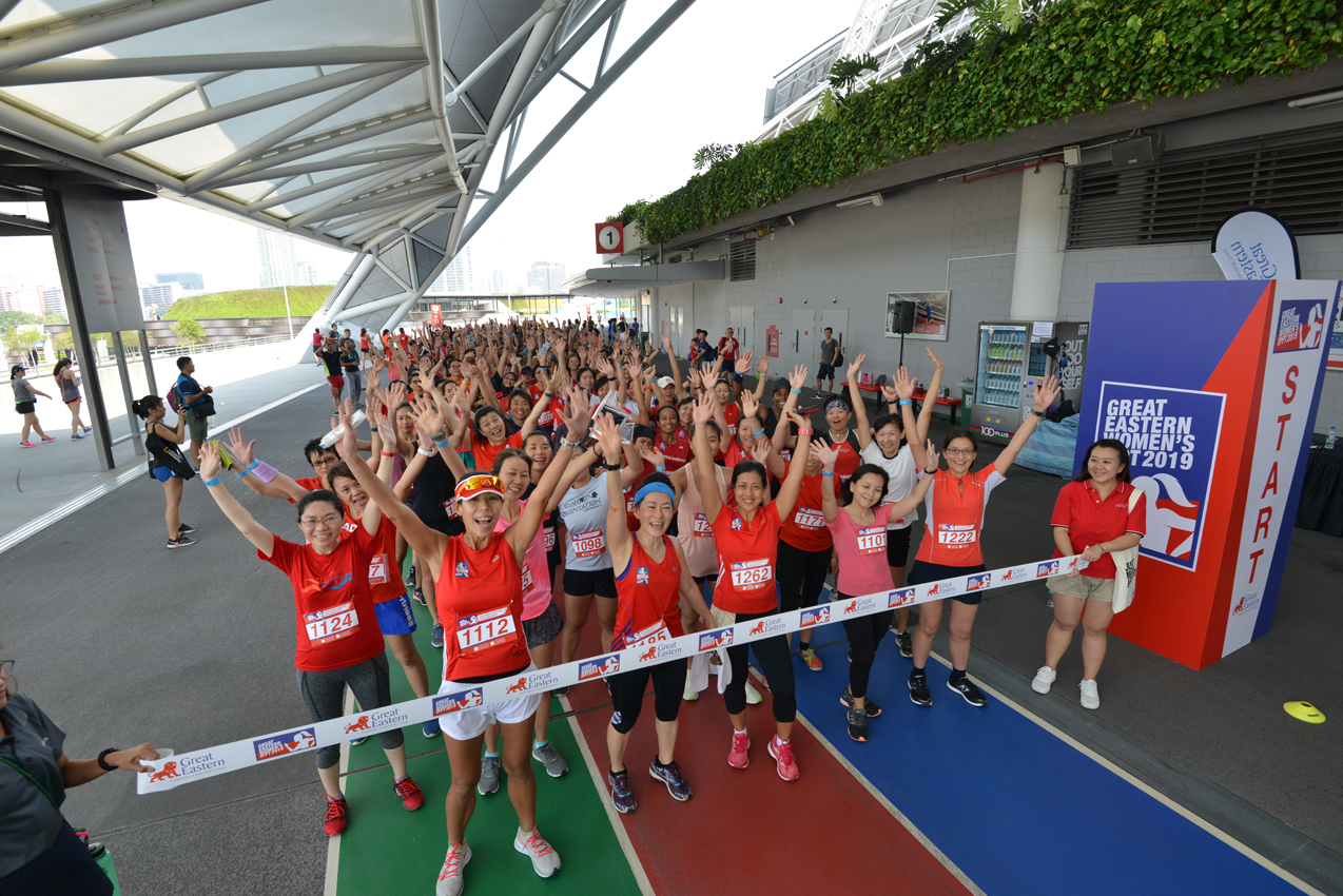 Great Eastern and BLKJ set a record with Singapore’s first ever all-women IPPT