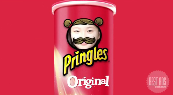 Toaster Singapore invites Koreans to star as the face on the Pringles can and the mustachio-ed Mr. Pringles