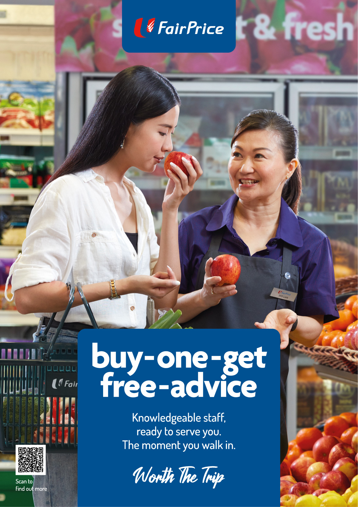 FairPrice commits to making supermarket shopping Worth The Trip in a campaign via BBH Singapore