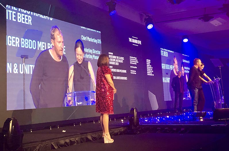 BMF takes out Effective Agency of the Year title at Australian Effie Awards; Clemenger BBDO Melbourne wins the Grand Effie for CUB campaign