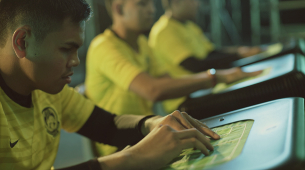 Naga DDB Tribal and Digi Malaysia enable the visually impaired to watch football with Footbraille