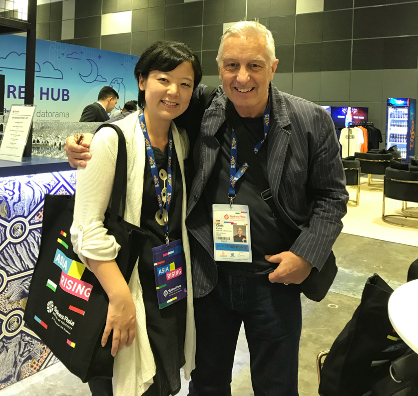 Chris Kyme Spikes Asia diary day 1