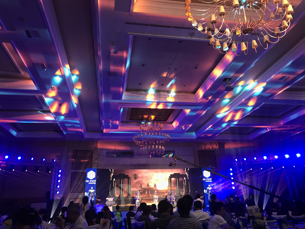 Superheroes assemble for product launch by ComZone in Phnom Penh Cambodia