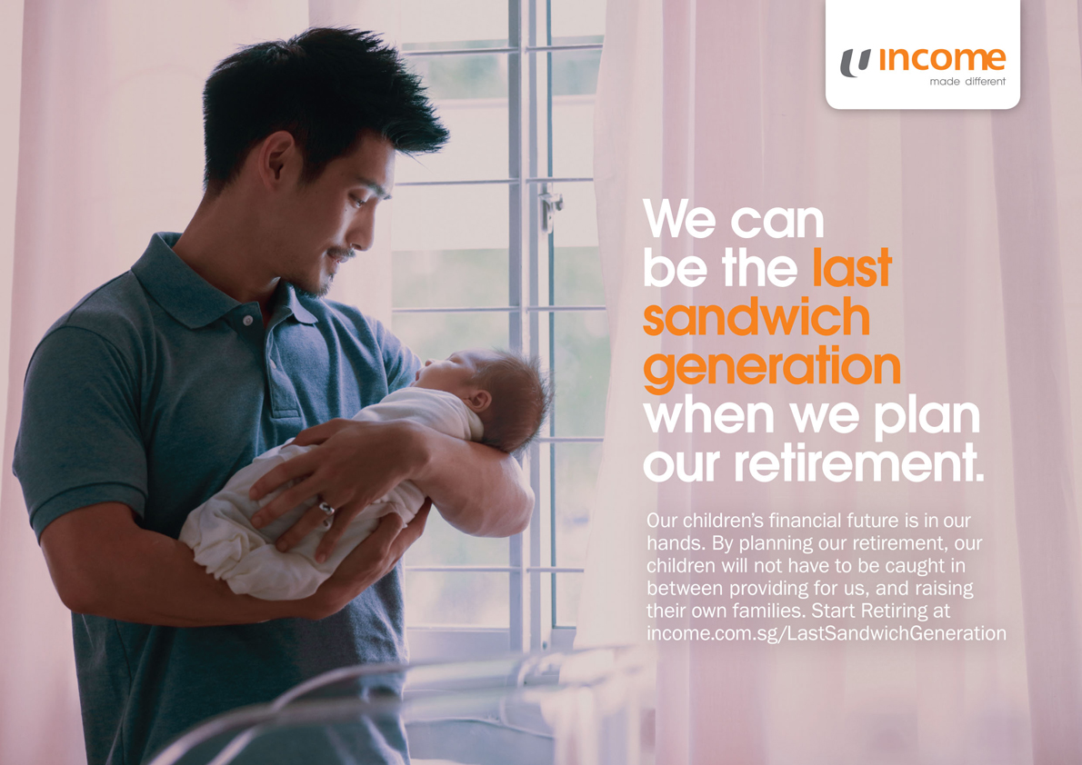 Income urges Singaporean parents to be The Last Sandwich Generation when planning retirement