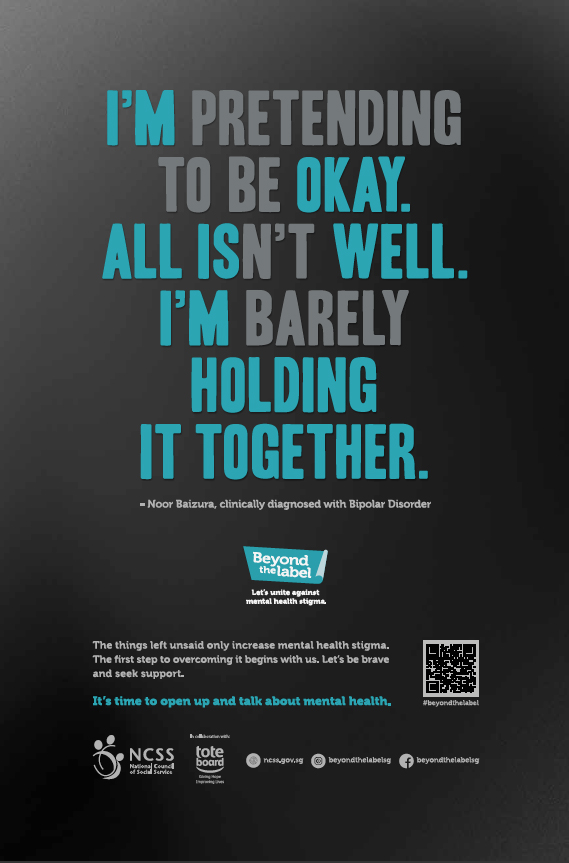 McCann Singapore and NCSS partners with AiChat to create Beyond the Label Helpbot to Encourage Singaporeans to open up about mental health