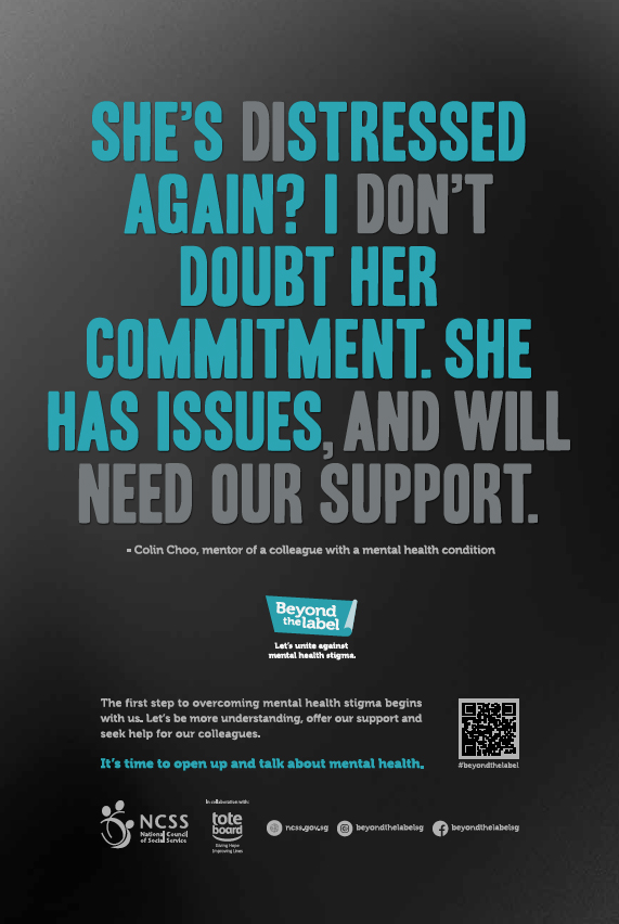 McCann Singapore and NCSS partners with AiChat to create Beyond the Label Helpbot to Encourage Singaporeans to open up about mental health