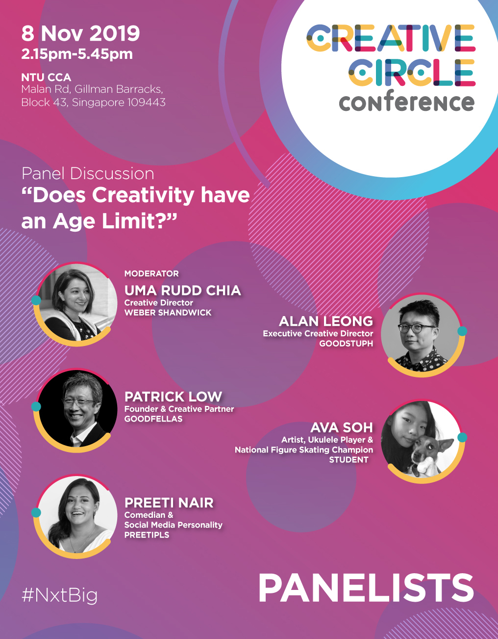 Creative Circle Conference Singapore inspires creativity in shaping your NxtBig idea