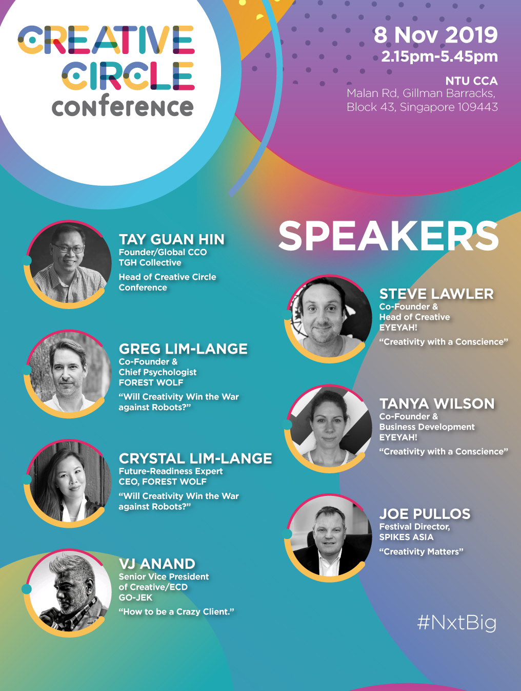 Creative Circle Conference Singapore inspires creativity in shaping your NxtBig idea