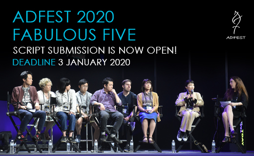 Looking to advance your filmmaking career then submit your scripts to AdFest’s Fabulous Five 2020 program