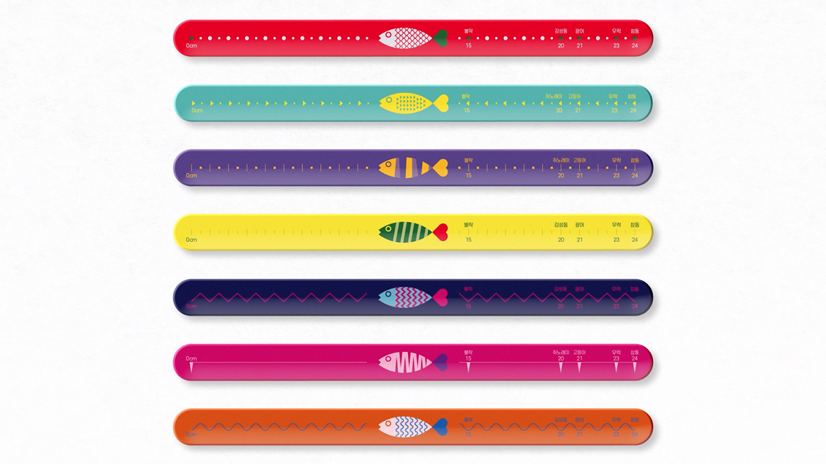 Cheil Worldwide South Korea designs a slap band used to measure the length of fish to raise awareness on overfishing