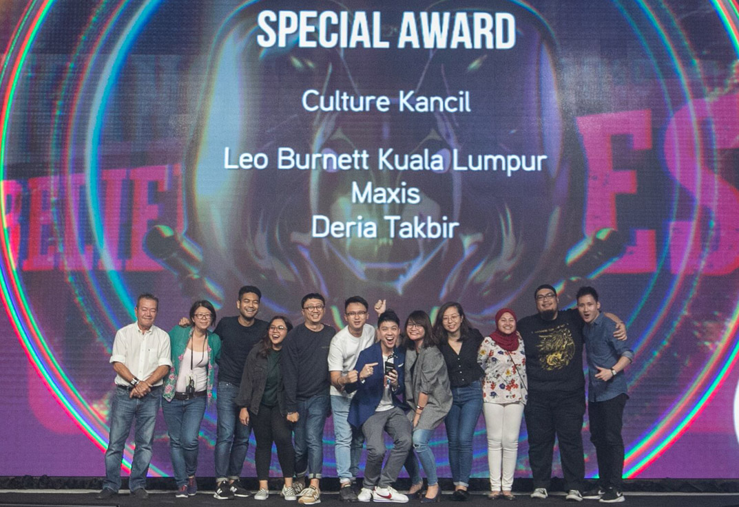 NagaDDB Tribal takes out Agency of the Year at Malaysian Kancils from Leo Burnett + Fishermen Integrated: Directors Think Tank named Production House of the Year for second year in a row