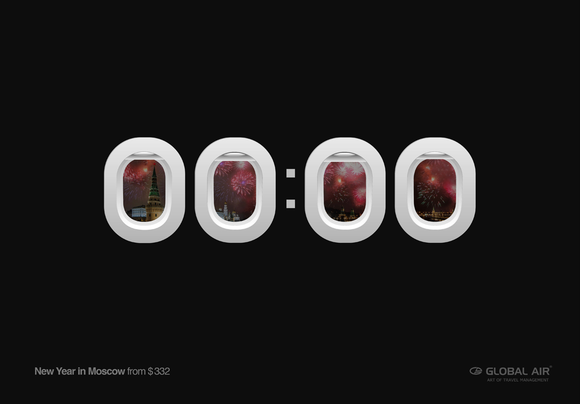 FCB Artgroup Kazakhstan presents New Year fares to Rome, Moscow and Bangkok for Global Air