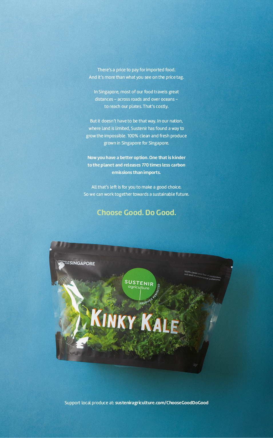 Iris launches Choose Good. Do Good. campaign for hydroponic farm Sustenir in Singapore